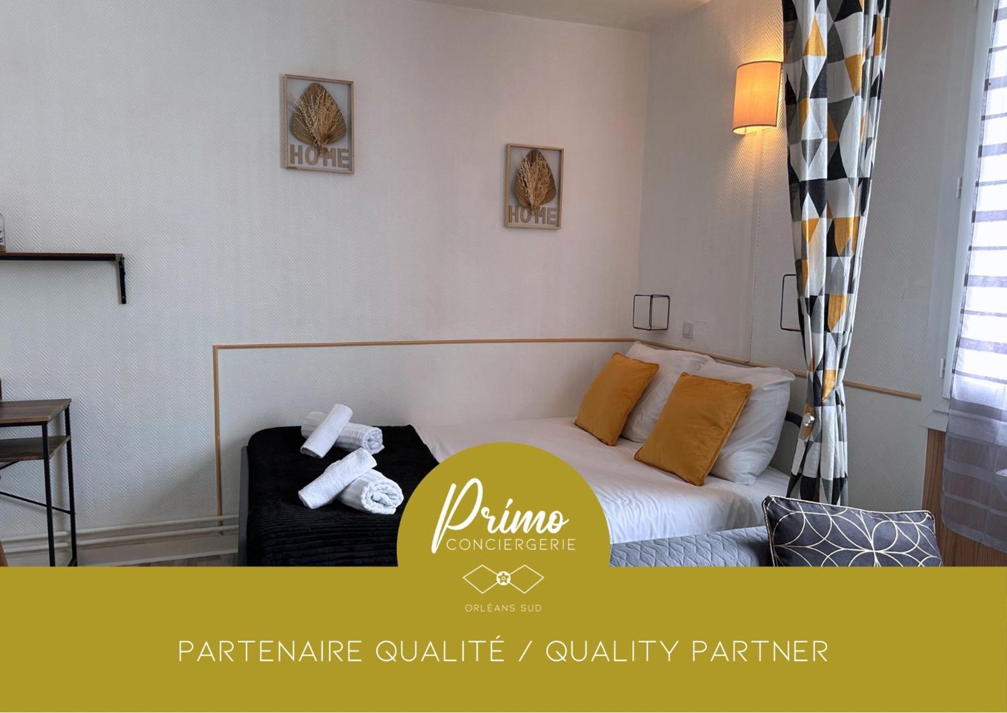 Orleans Centre Proche Gare - Appartement Fonctionnel Residence Calme Parking Prive Gratuit - Le Central Elegance Екстериор снимка